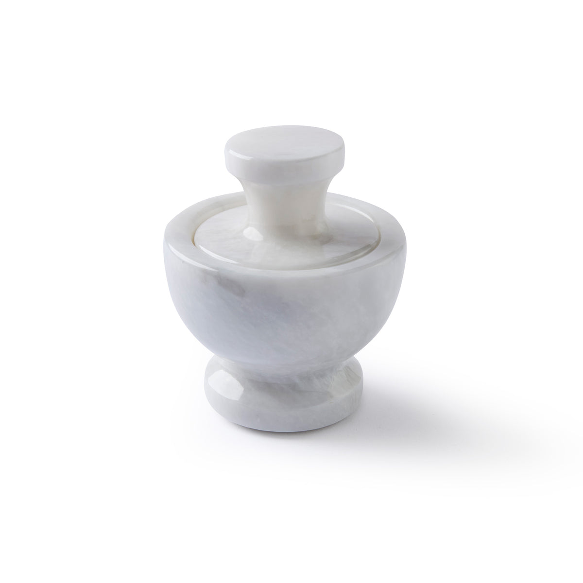 Gewürzhaus - Mushroom Mortar & Pestle Marble White