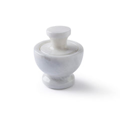 Gewürzhaus - Mushroom Mortar & Pestle Marble White