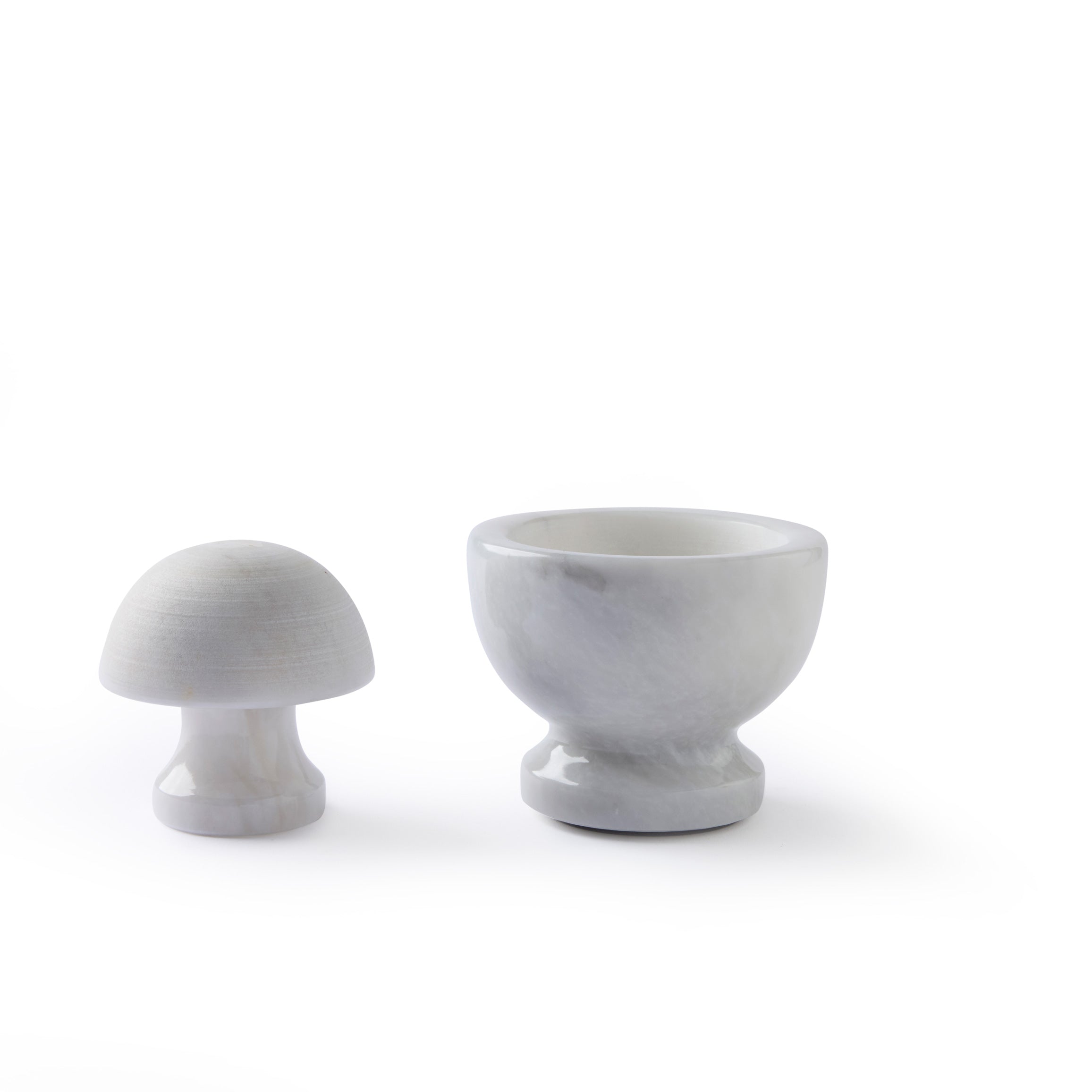 Gewürzhaus - Mushroom Mortar & Pestle Marble White