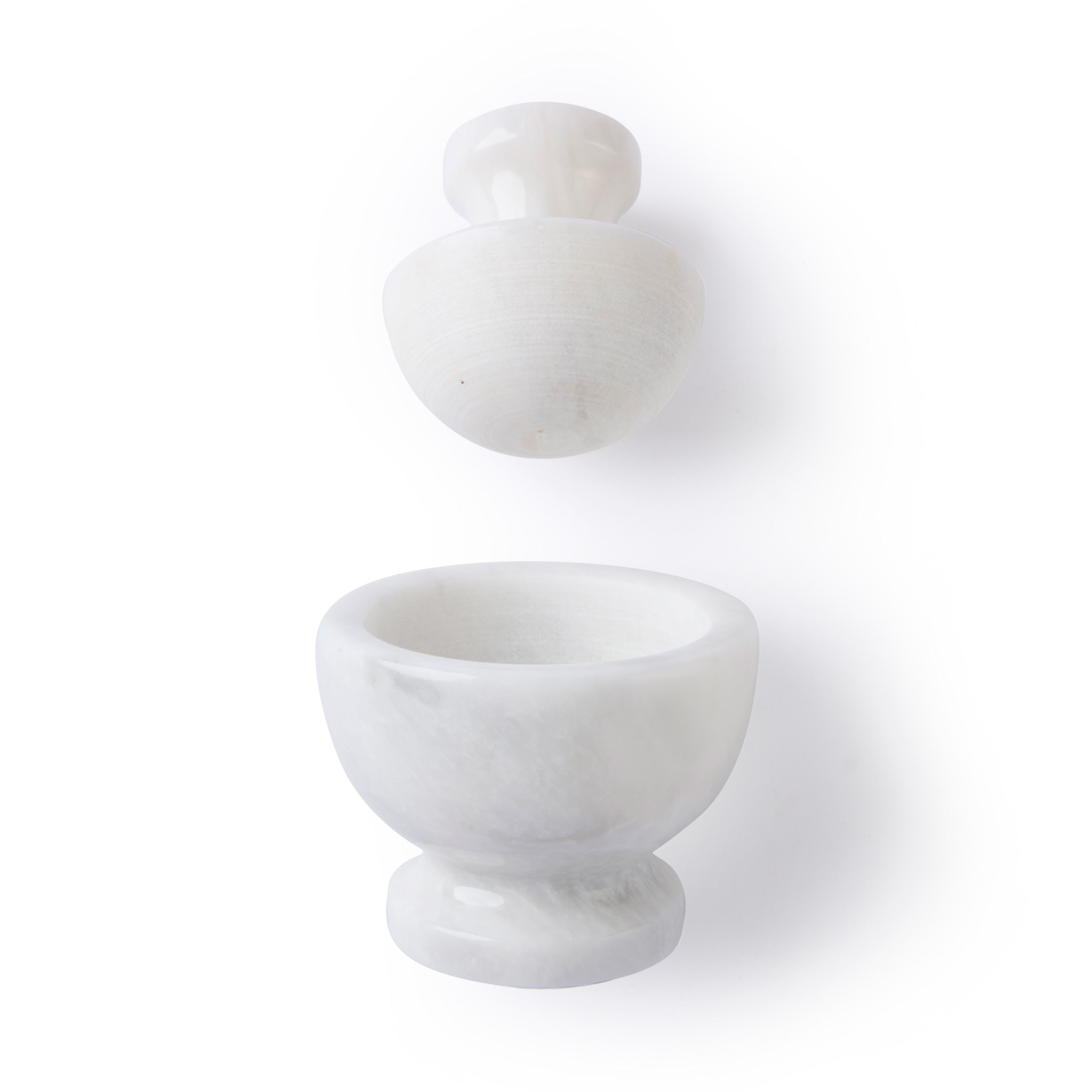 Gewürzhaus - Mushroom Mortar & Pestle Marble White