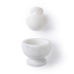Gewürzhaus - Mushroom Mortar & Pestle Marble White