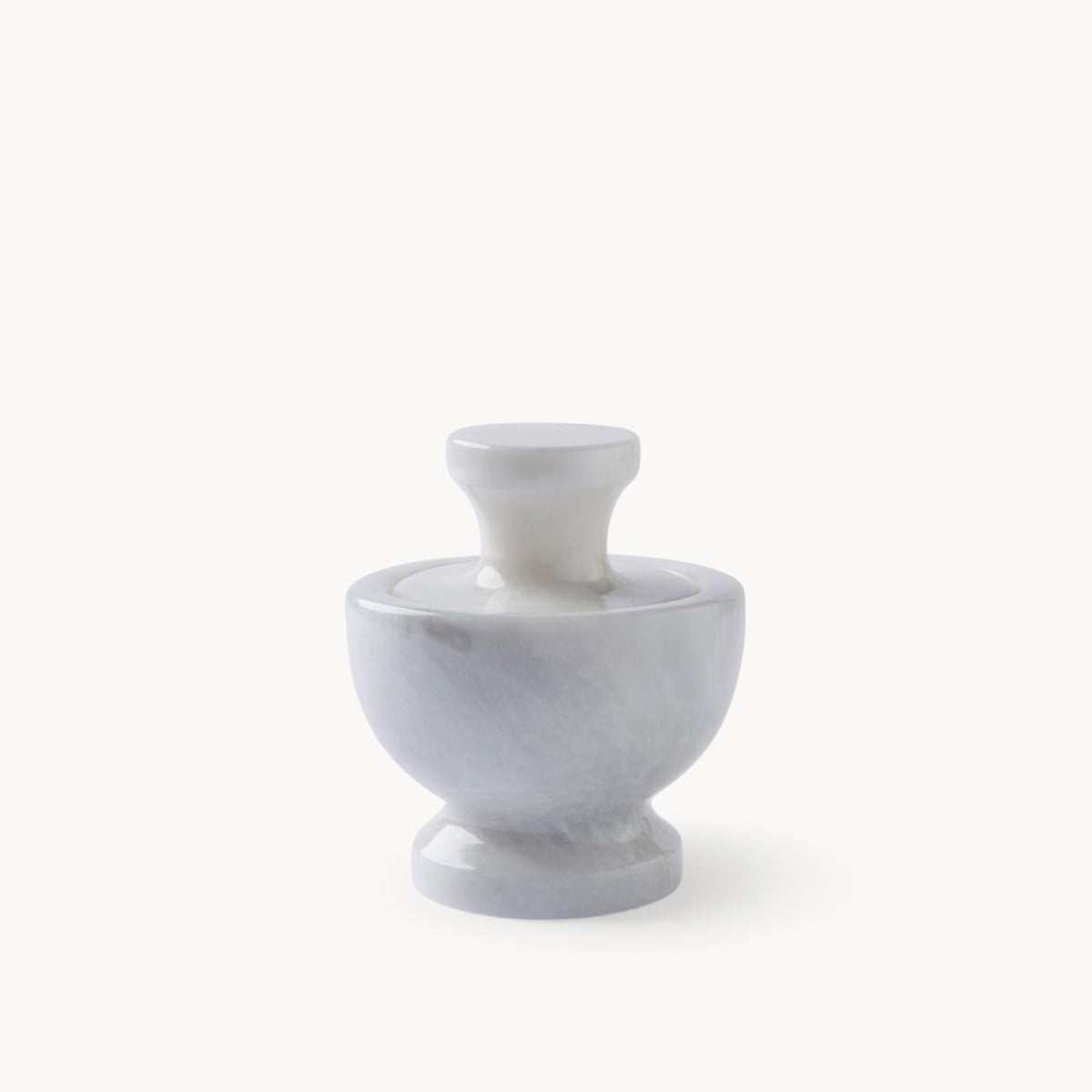 Gewürzhaus - Mushroom Mortar & Pestle Marble White
