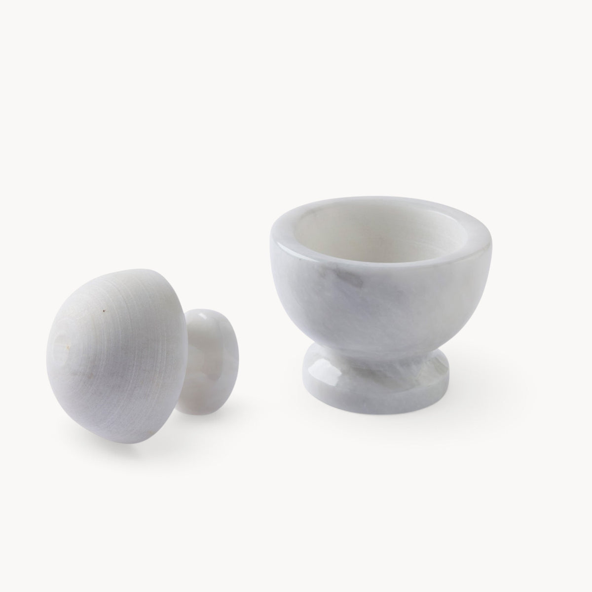 Gewürzhaus - Mushroom Mortar & Pestle Marble White