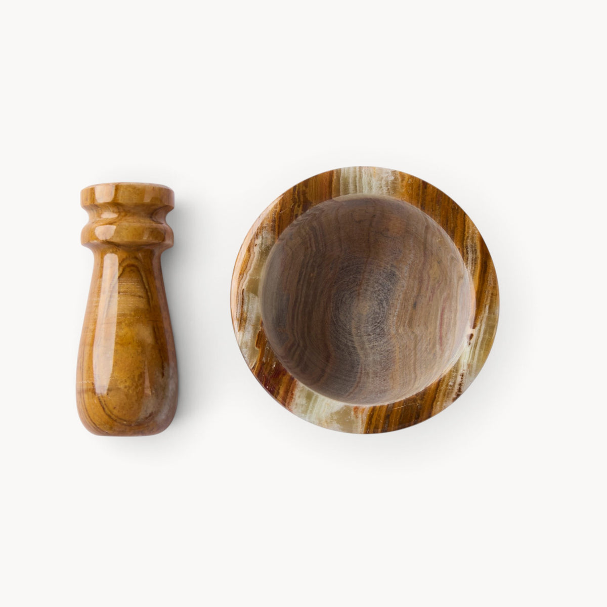 Gewürzhaus - Mini Mortar & Pestle Marble Green Onyx