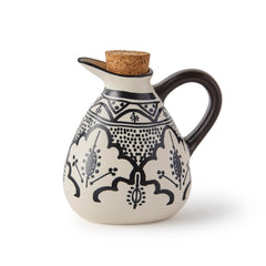 Gewürzhaus - Tapas Ceramic Oil Bottle w Cork Black