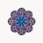Gewürzhaus - Blue, White & Red Flower Trivet