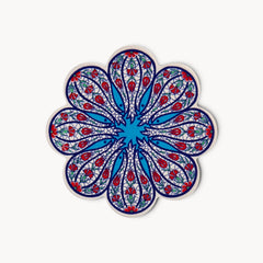 Gewürzhaus - Blue, White & Red Flower Trivet