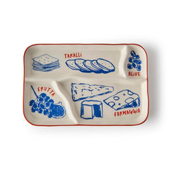 Gewürzhaus - Cheeses Illustrated Rectangular Platter