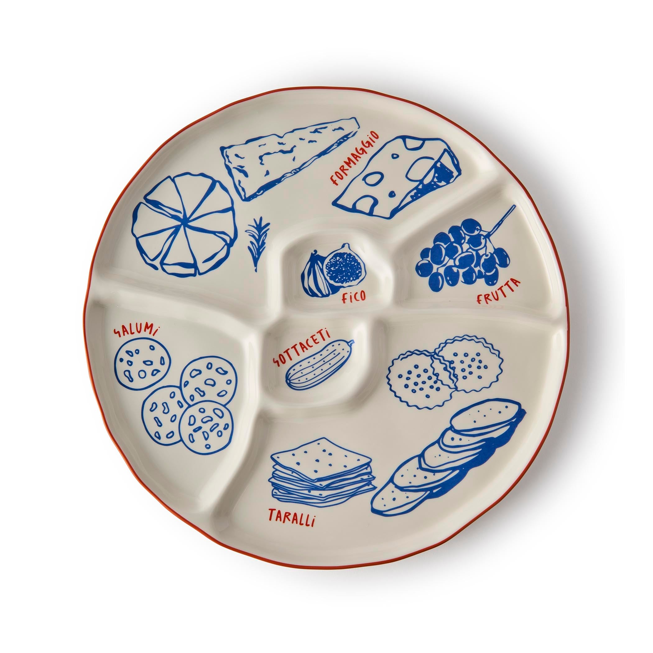 Gewürzhaus - Cheeses Illustrated Round Platter