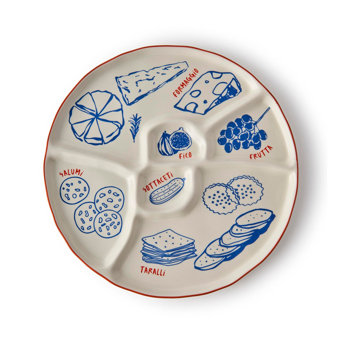 Gewürzhaus - Cheeses Illustrated Round Platter