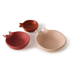 Gewürzhaus - Stacked Pomegranate Dishes Set of 3 Red