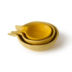 Gewürzhaus - Stacked Pomegranate Dishes Set of 3 Yellow