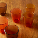 Gewürzhaus - Vintage Striped French Glasses 310ml - Set of 6