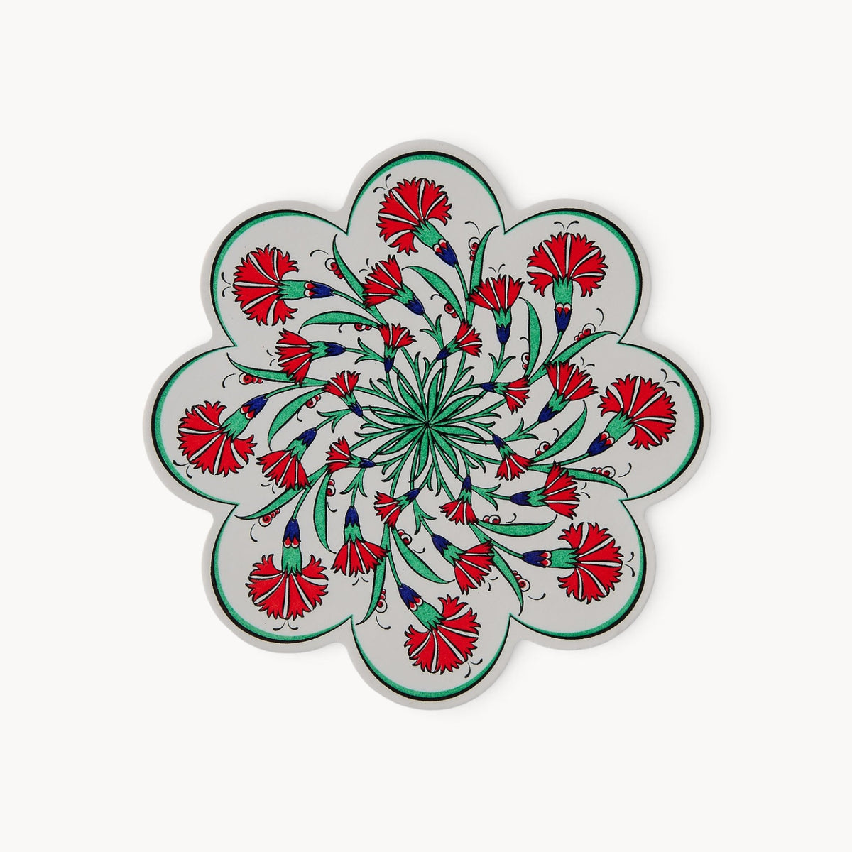 Gewürzhaus - Red & Green Flower Trivet