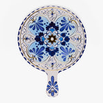 Amalfi Rosetta Ceramic Cheese Board - Sky Blue