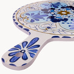 Amalfi Rosetta Ceramic Cheese Board - Sky Blue