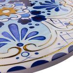 Amalfi Rosetta Ceramic Cheese Board - Sky Blue