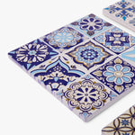 Amalfi Rosetta Ceramic Coasters - Set of 4