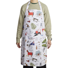 This is Australia Mix print Apron