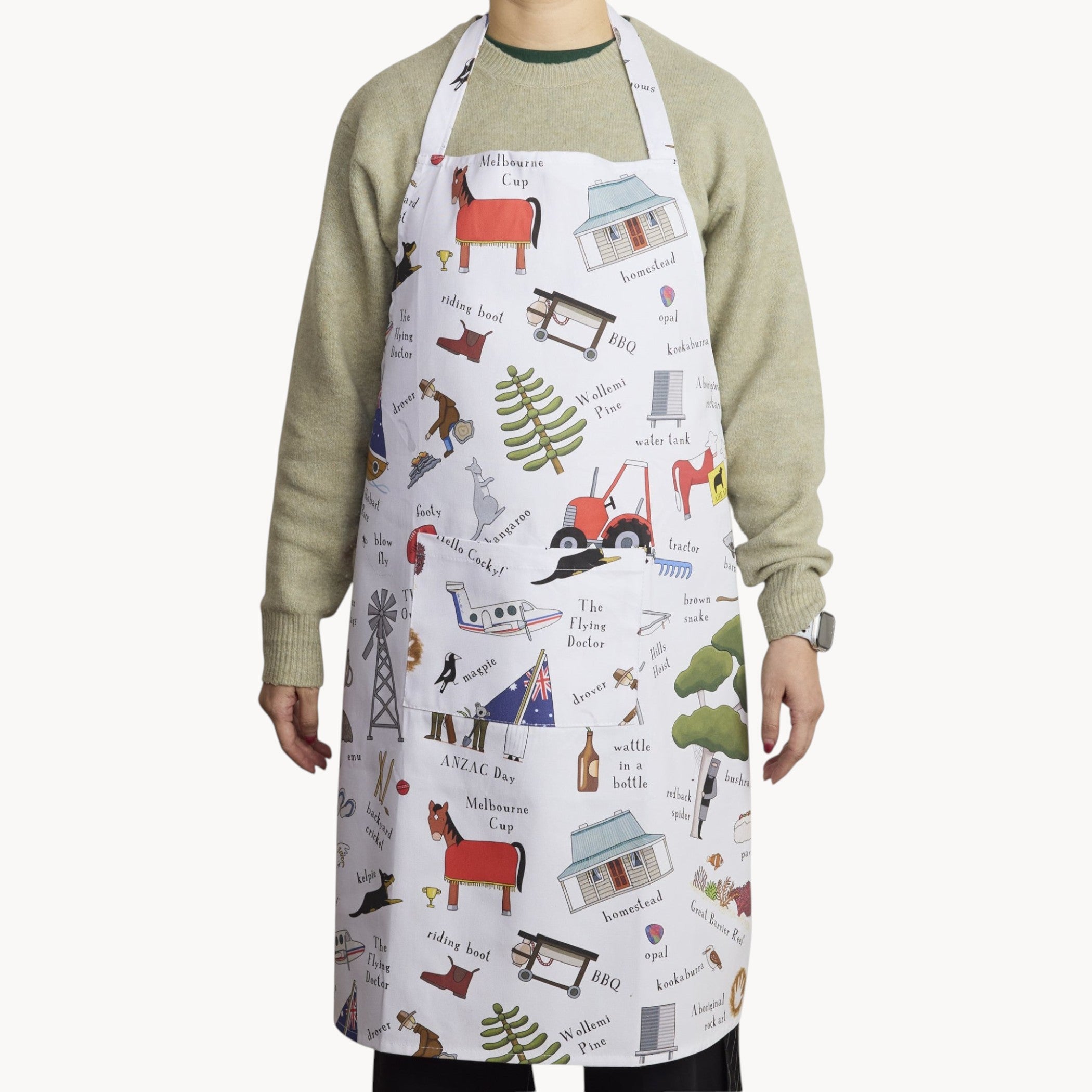 Gewürzhaus - This is Australia Mix print Apron
