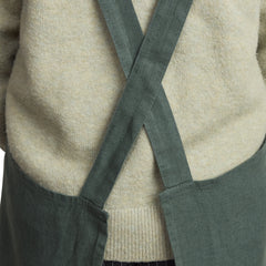 Linen Crossback Apron