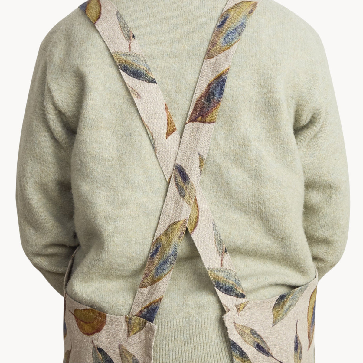 Gewürzhaus - Linen Crossback Apron - Golden Fall on Natural