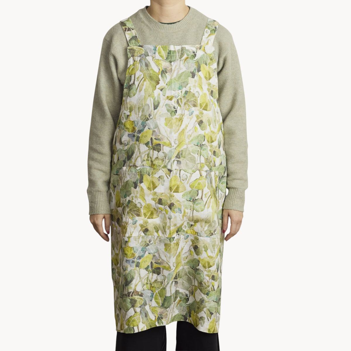 Gewürzhaus - Linen Crossback Apron - Lotus