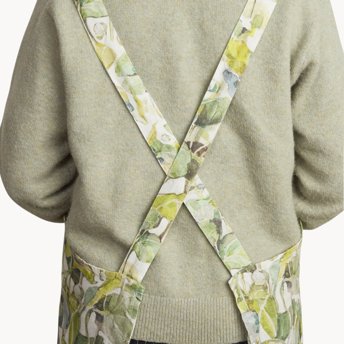 Gewürzhaus - Linen Crossback Apron - Lotus