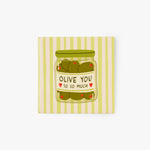 Gewürzhaus - Foodie Ceramic Coaster Olives