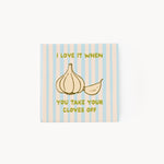 Gewürzhaus - Foodie Ceramic Coaster Garlic Cloves
