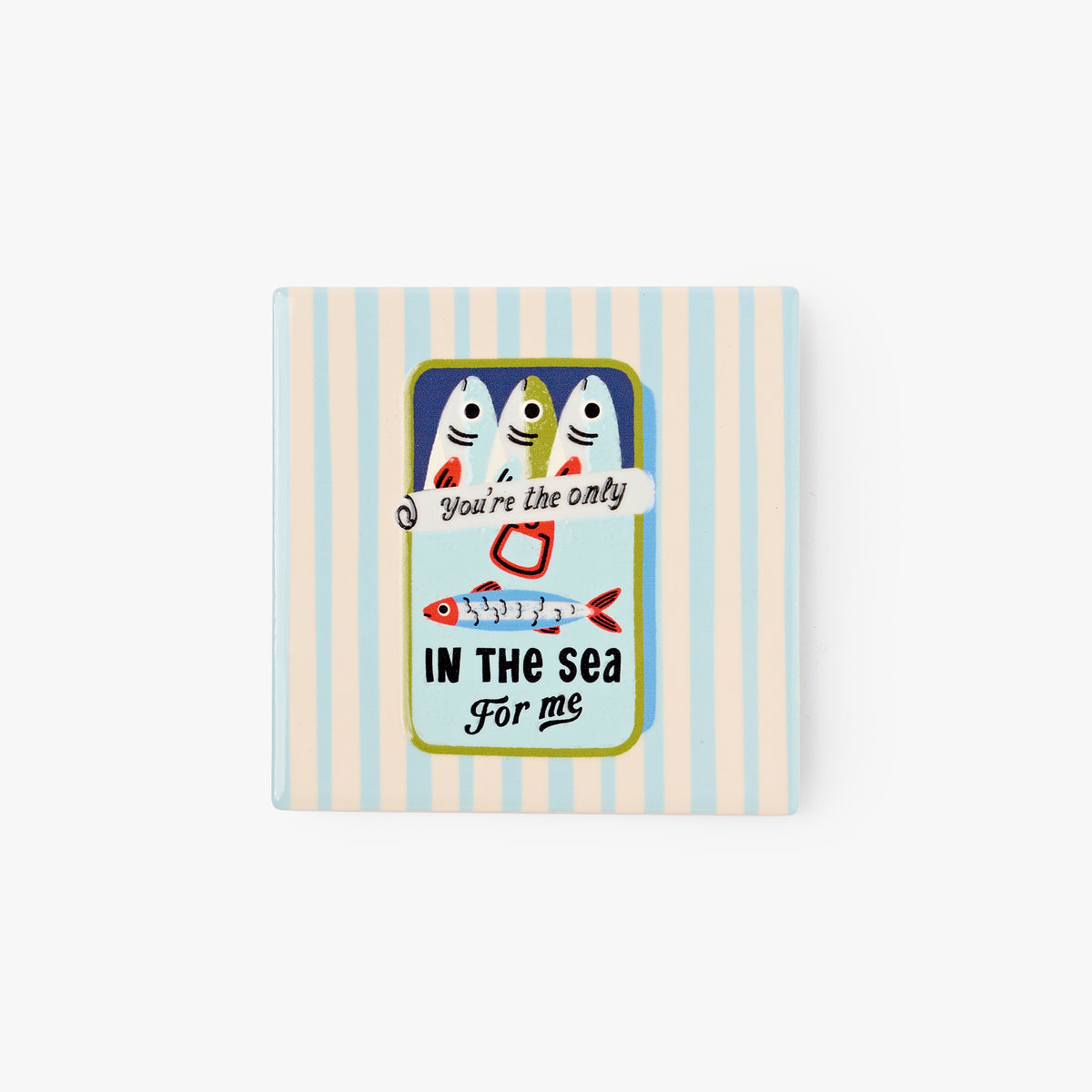 Gewürzhaus - Foodie Ceramic Coaster Sardines