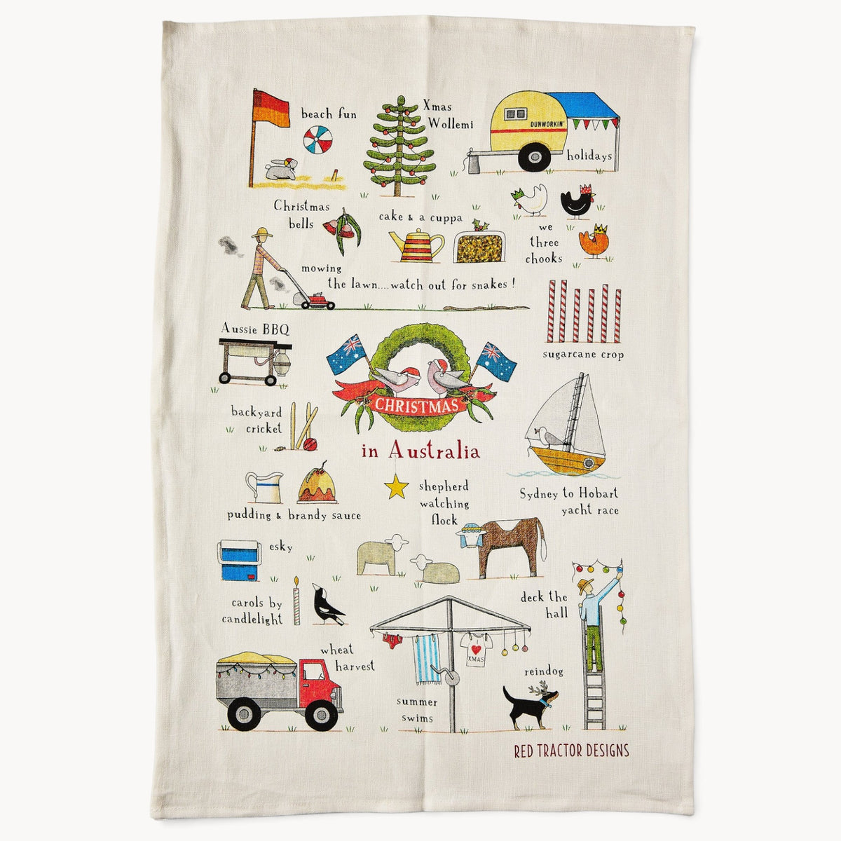 Gewürzhaus - Christmas in Australia Tea Towel