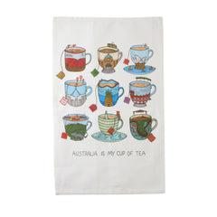 Gewürzhaus - Tea Towel Australia Is My Cup of Tea