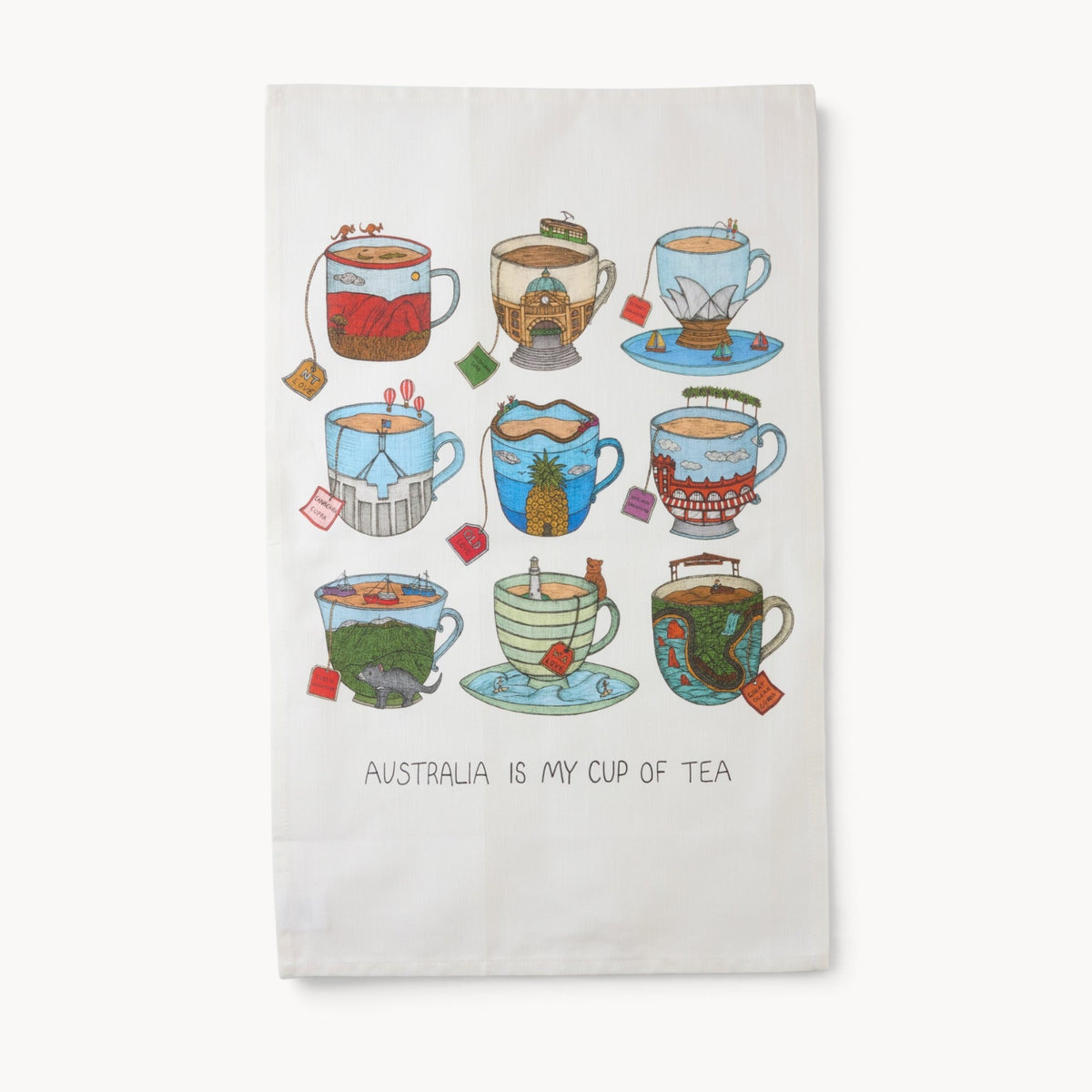 Gewürzhaus - Tea Towel Australia Is My Cup of Tea