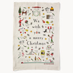 Gewürzhaus - We Wish You A Merry Christmas Tea Towel