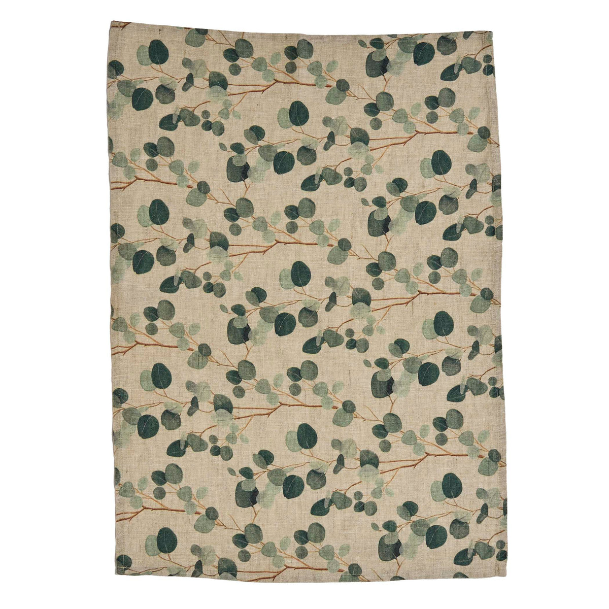Gewürzhaus - Linen Tea Towel - Eucalyptus on Natural