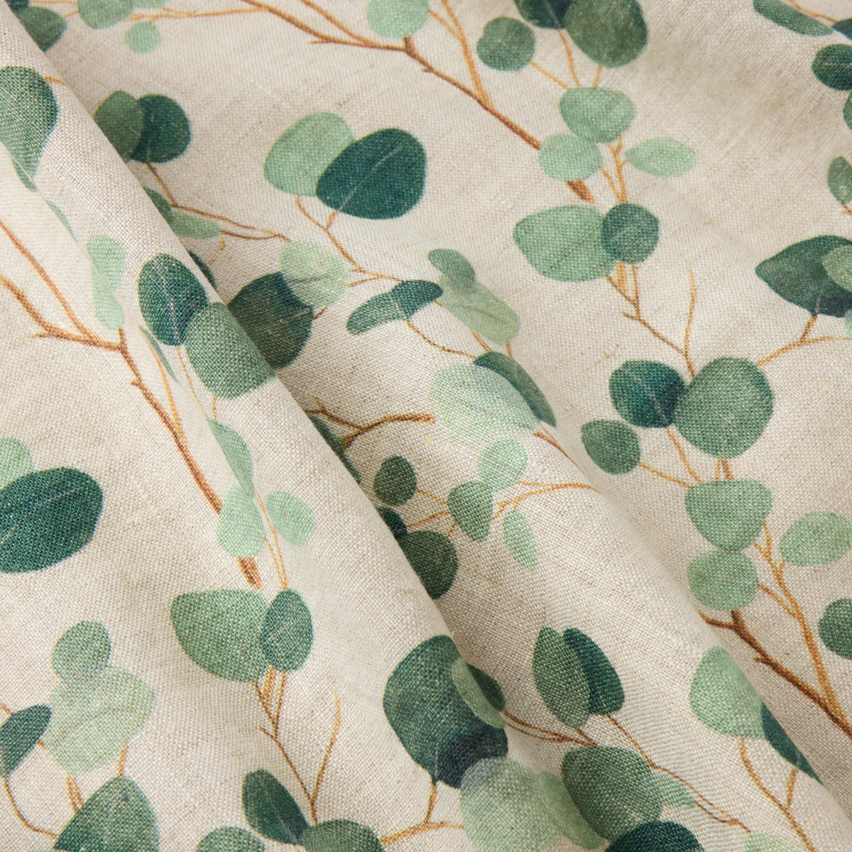 Gewürzhaus - Linen Tea Towel - Eucalyptus on Natural