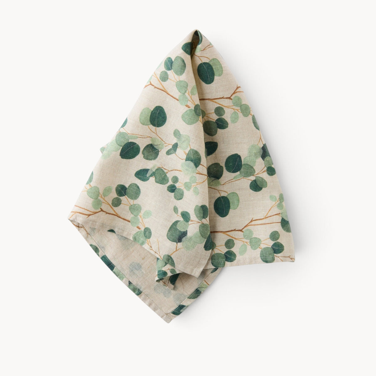 Gewürzhaus - Linen Tea Towel - Eucalyptus on Natural