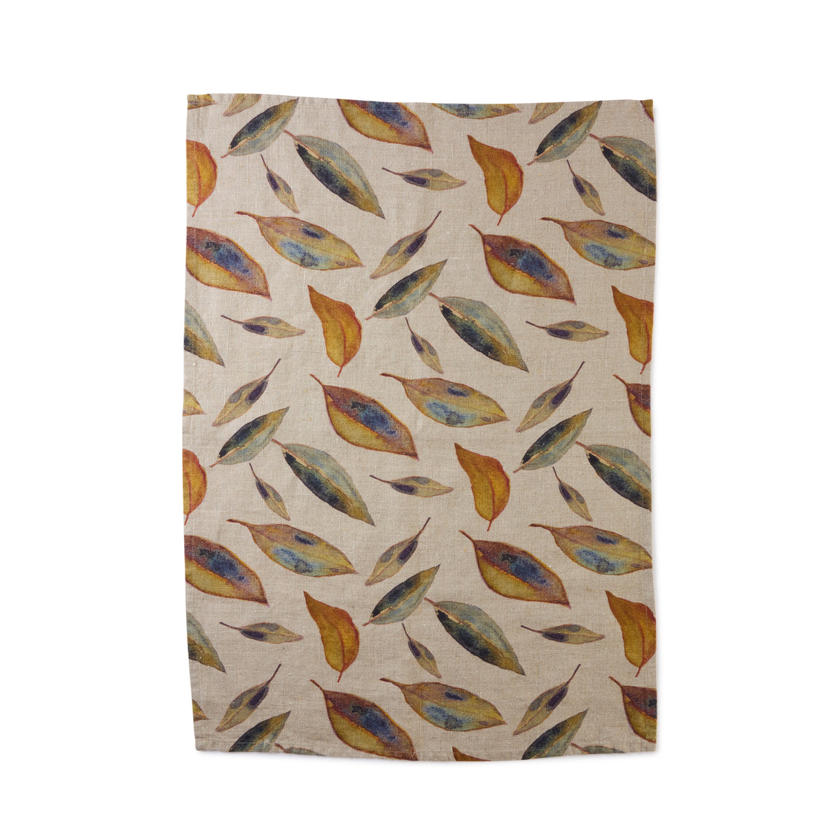 Gewürzhaus - Linen Tea Towel - Golden Fall on Natural