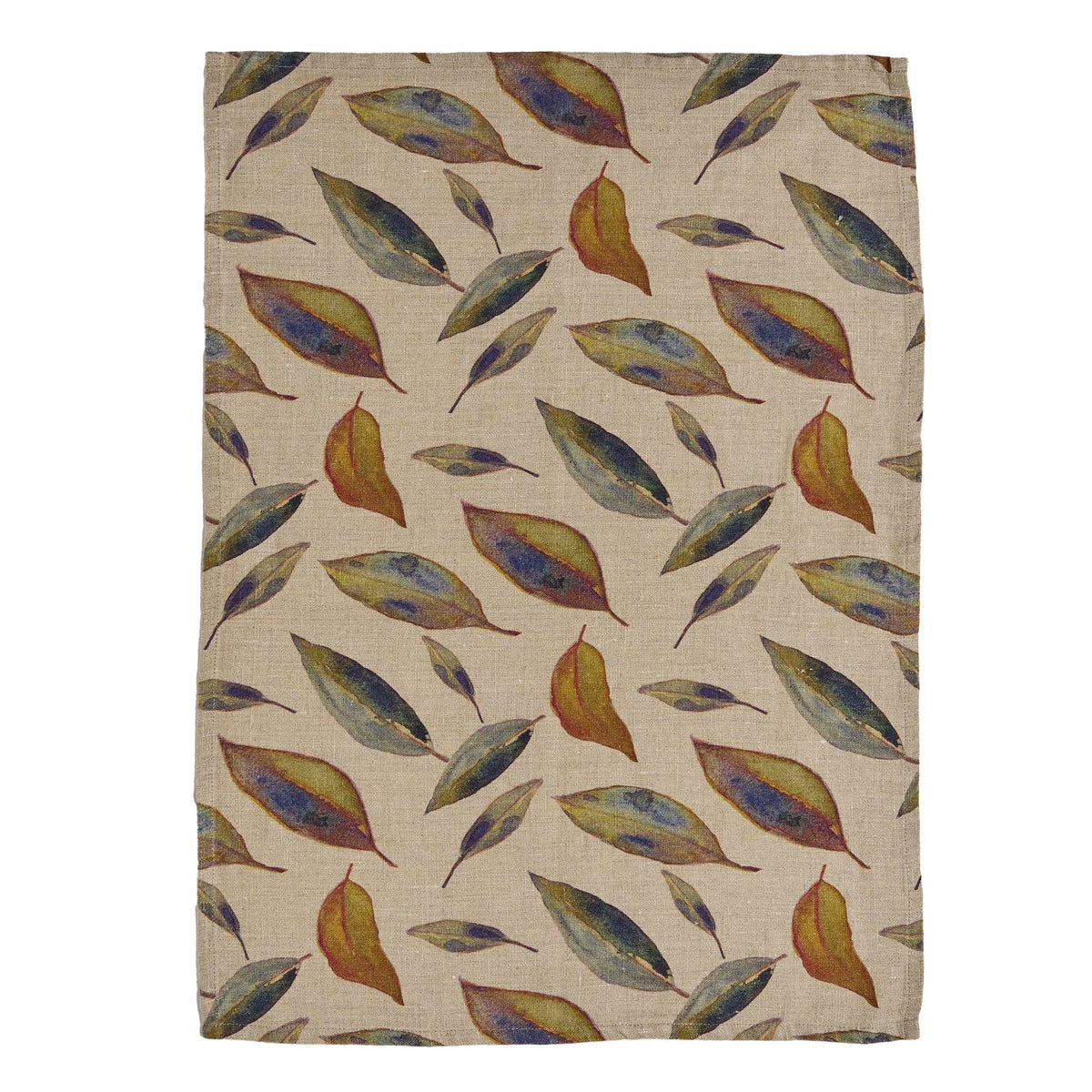 Gewürzhaus - Linen Tea Towel - Golden Fall on Natural