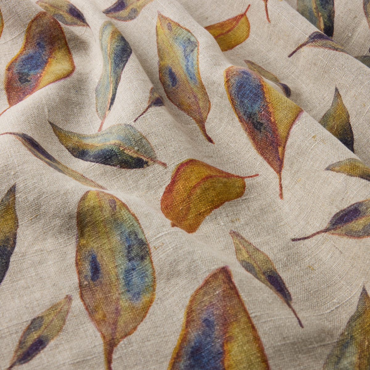 Gewürzhaus - Linen Tea Towel - Golden Fall on Natural