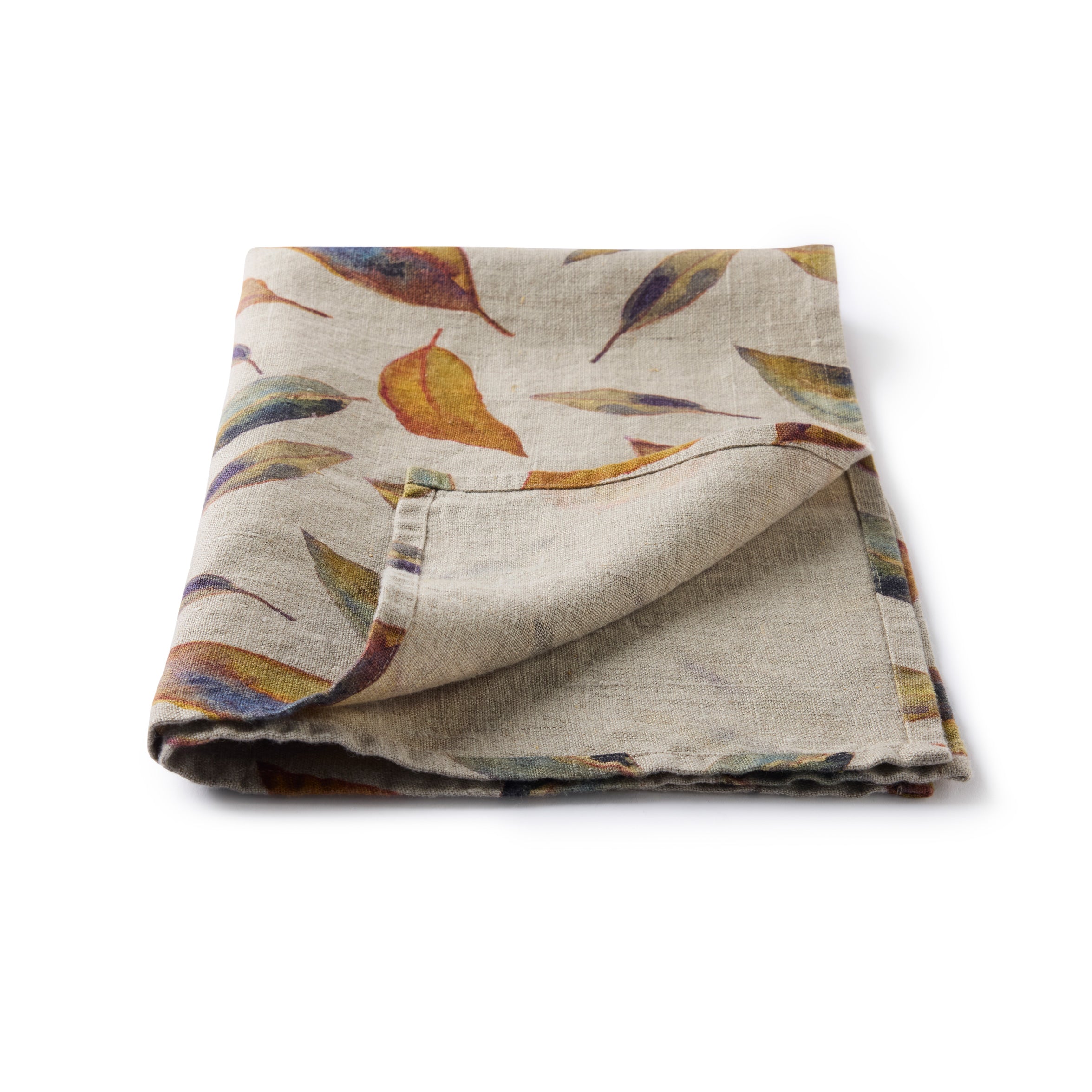 Gewürzhaus - Linen Tea Towel - Golden Fall on Natural