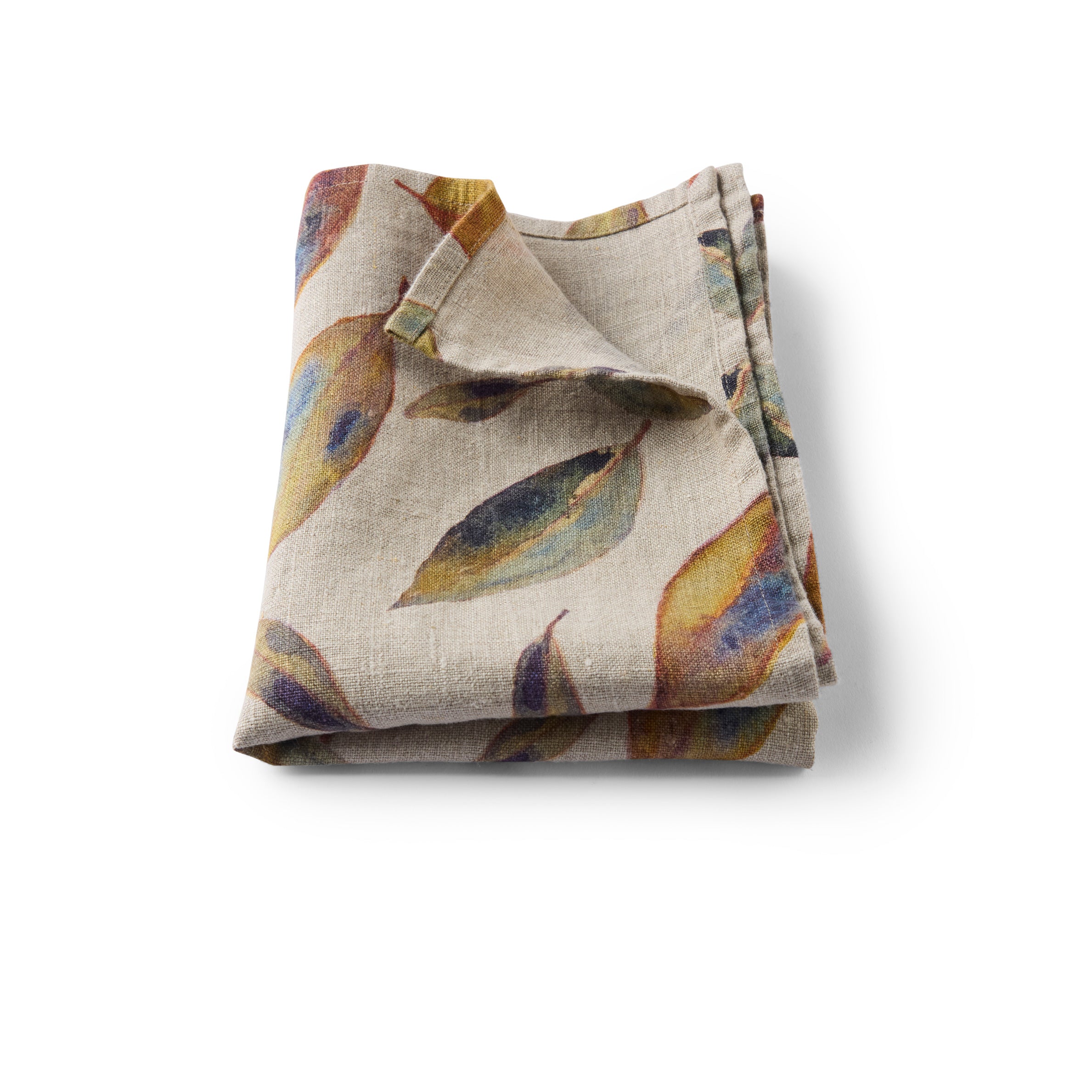 Gewürzhaus - Linen Tea Towel - Golden Fall on Natural