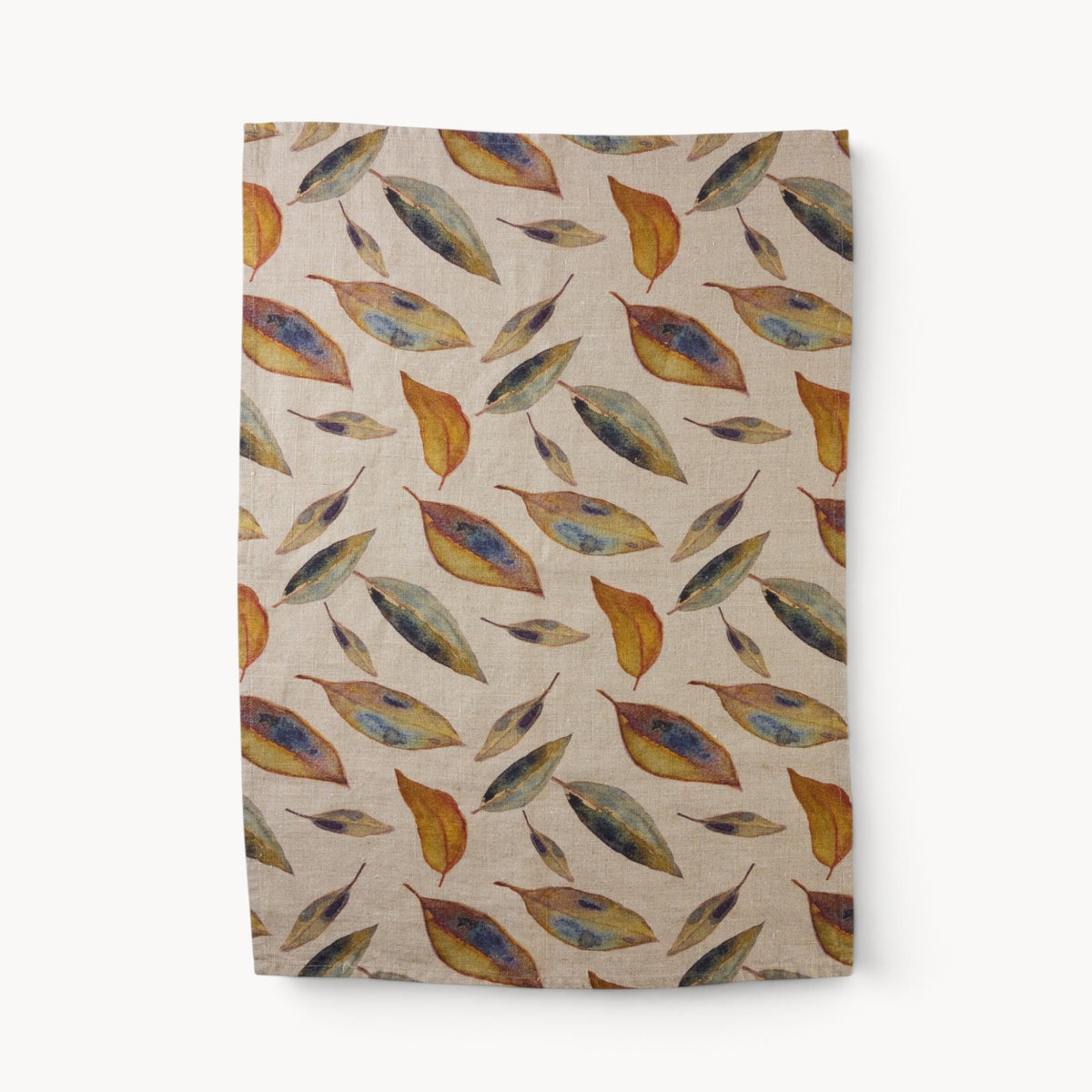 Gewürzhaus - Linen Tea Towel - Golden Fall on Natural