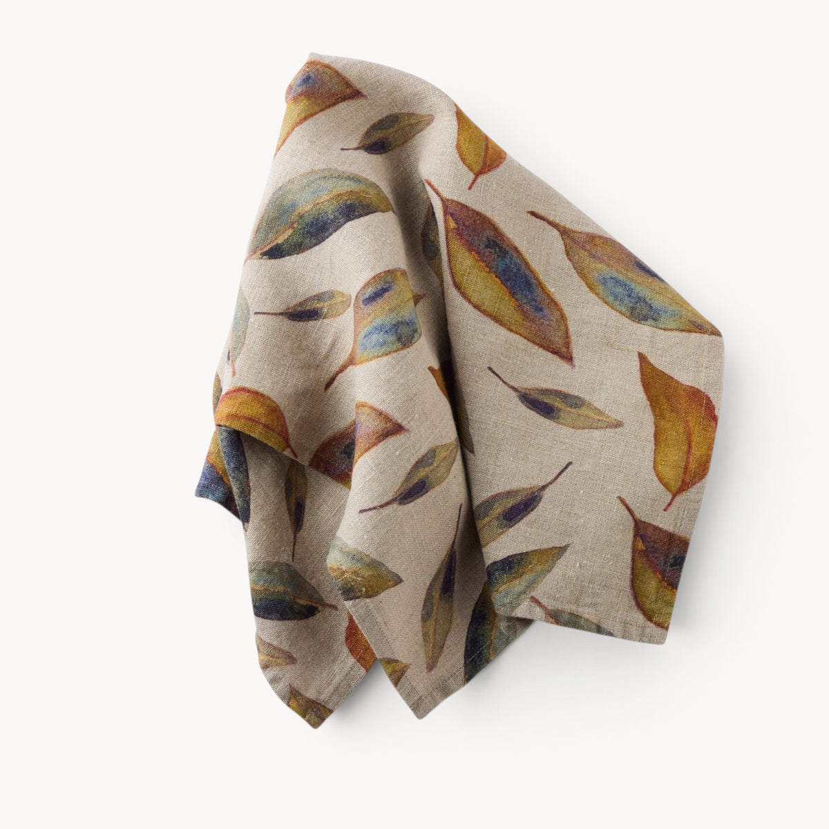 Gewürzhaus - Linen Tea Towel - Golden Fall on Natural