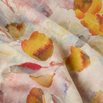 Gewürzhaus - Linen Tea Towel - Orange Flow on Natural