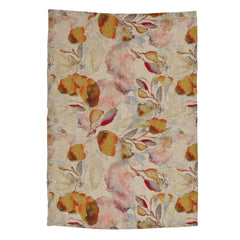 Gewürzhaus - Linen Tea Towel - Orange Flow on Natural