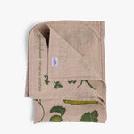 Gewürzhaus - tea towel with green messes and memories design 