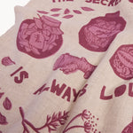 Gewürzhaus - Tea towel with purple secret ingredient design