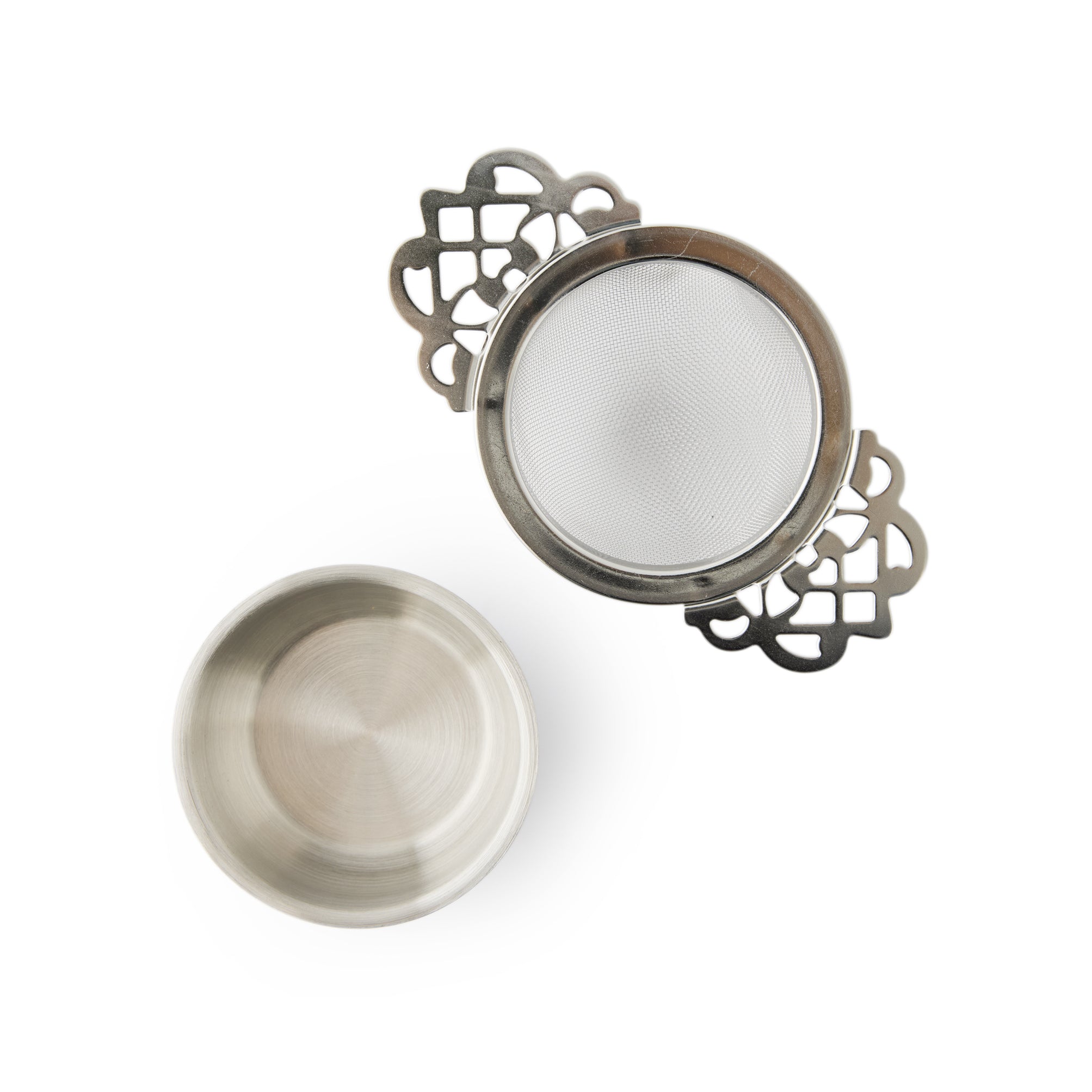 Gewürzhaus Lace Tea Strainer Silver